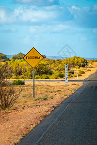 在澳洲外背的黄河路街牌图片