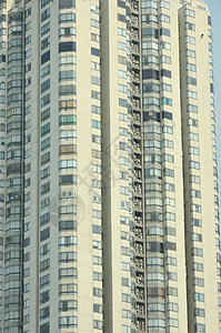 高楼建筑摩天大楼公寓地标建筑学蓝色金融市中心天空经济玻璃反射图片