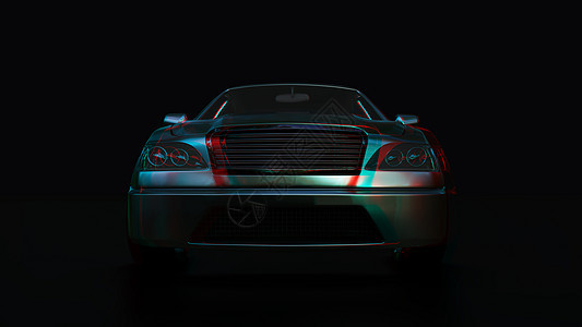 在黑暗的背景的现代轿车浮雕驾驶3d发动机效果车轮跑车运输速度运动图片