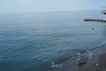 海上隔离浮标 在海滩上安全游泳支撑海浪海洋假期墙纸橙子太阳生活码头救生员图片