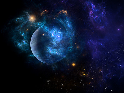 行星和星系科幻壁纸 深空之美 宇宙中的数十亿星系 宇宙艺术背景世界科学极光土星橙子教育木星外星人蓝色星团图片