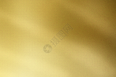 拉丝金色波浪金属纹理背景薄片奢华青铜坡度盘子海浪挫败黄铜镀锌材料图片