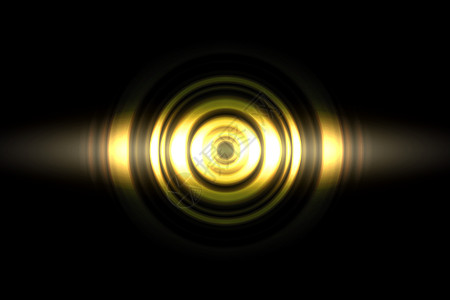 声波震动金光 旋转圆圈 抽象背景的黄金光上网插图网络波纹光圈运动螺旋辉光漩涡星系图片