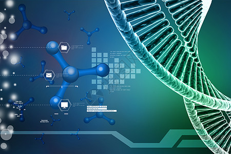 扭曲的铬 DNA 柴模型插图基因药片遗传学作品注射器代码螺旋合金技术图片