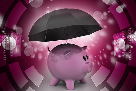 投资保护的投资保护概念小猪硬币金融利润陶瓷银行业帐户储蓄财政收藏图片