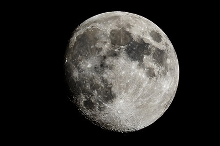 月亮真空球体月光望远镜科学行星陨石辉光月球天文学图片