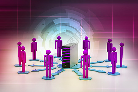 网络人与服务社会男人训练领导者社区一体化服务器数据团队团体背景图片