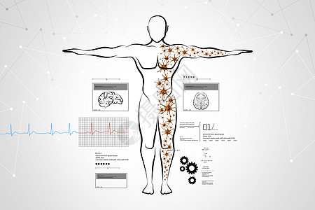 人体分子结构药剂克隆生活男性细胞原子疫苗药品染色体生物图片