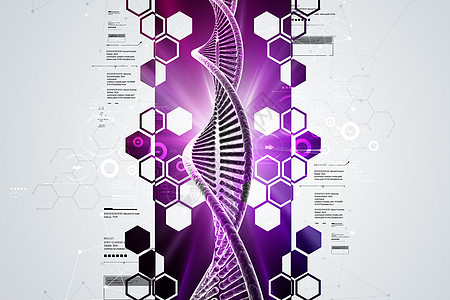 DNA的颜色背景技术螺旋阴影染色体科学克隆遗传学化学金属制药图片