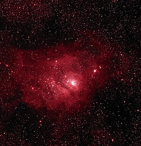 湖中星座Sagittarius的Lagoon 星云 M8 Messier图片