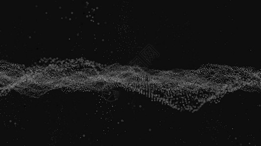 与粒子的抽象数字背景艺术星系网络科幻技术商业星座行动活力三角形图片
