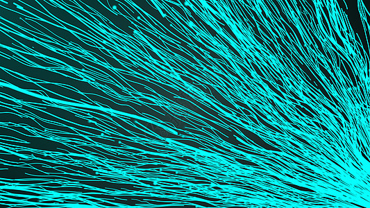 在 space3d 渲染计算机生成背景中具有长路径的线和点网络不断增长生长踪迹漩涡速度运动海浪彗星微光螺旋魅力图片