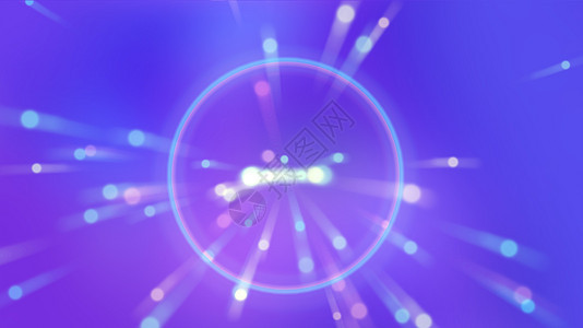 具有美丽模糊效果的紫色亮点和 circle3d 渲染计算机生成的背景庆典喜悦运动派对假期欲望流浪耀斑魔法火花图片