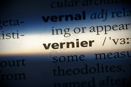 vernier 动画教育语言参考学习英语打印字典写作宏观图片