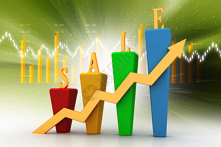 销售额增长图报告图表推介会销售量进步商业概念利润成就经济图片