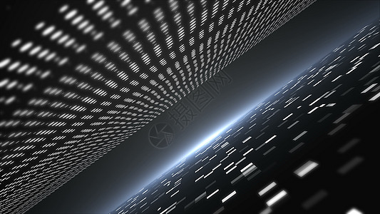 3d 背景与 space3d 中的抽象技术隧道渲染业务或技术的插图图片