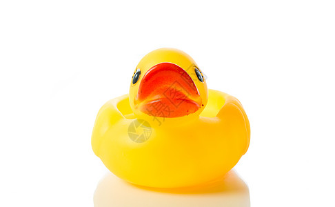 黄橡胶鸭隔离孩子浴缸玩具塑料乐趣水池白色小鸭子鸭子橡皮图片