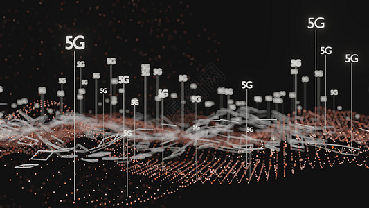 3D摘要插图代表5G移动技术科学网络3d房子三角形人工智能安全互联网电话手机图片