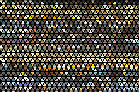 抽象的几何图案 时髦时尚设计印刷图案 深色背景上的彩虹蜂窝 插图小地毯艺术迷宫桌面灯光磁带格栅马赛克被子聚光灯图片