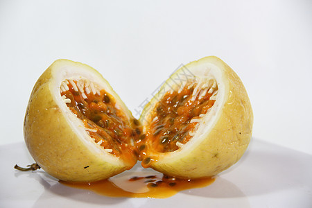 马拉库亚水果食物饮食白色异国热情情调热带黄色营养甜点图片