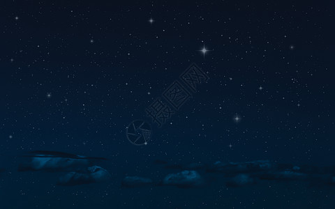 夜晚星空和云彩 月光黑暗的背景和星星云星座星系月亮辉光火花蓝色黑色天文学星星图片