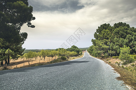 山中的道路路线国家自由乡村绿色速度沥青运动地平线驾驶图片