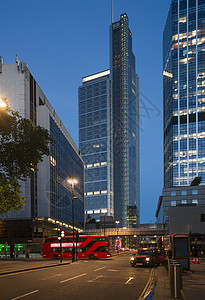 伦敦市红巴士城市地标首都街道建筑红色英语黑色旅游运输图片