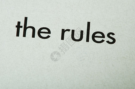 规则手册字体一个字教育原则政策框架凸版智慧警告图片