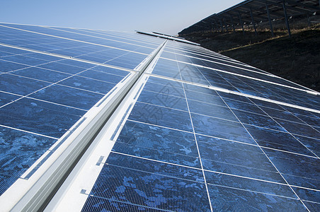 太阳能光伏电池板阳光生态蓝色力量电池活力技术程序光电池太阳图片