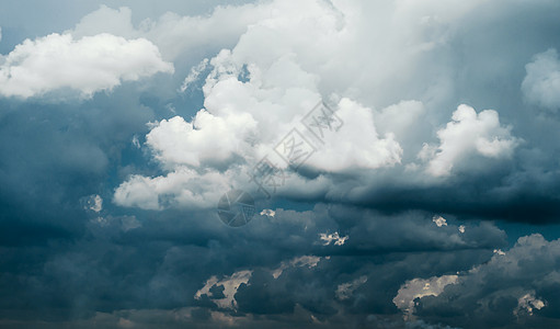 暴风雨的天空模式与云雷雨背景雷暴天气云纹蓝色图案风暴背景图片