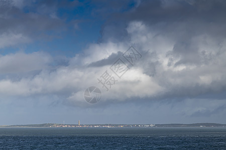 从Wadden河到西村的景象图片