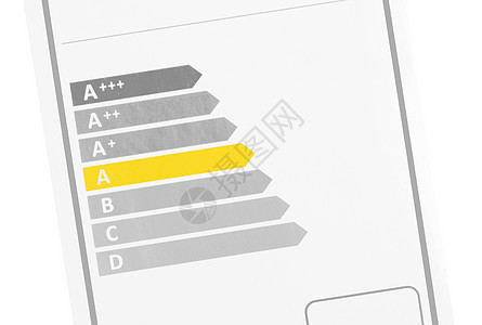 能源标签贴纸活力绿色评分图表效率白色等级绘画作品证书图片