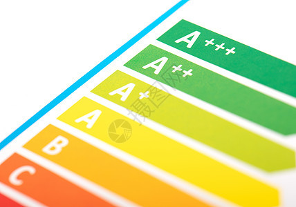能源标签贴纸等级评分效率图表绿色证书绘画活力白色作品图片