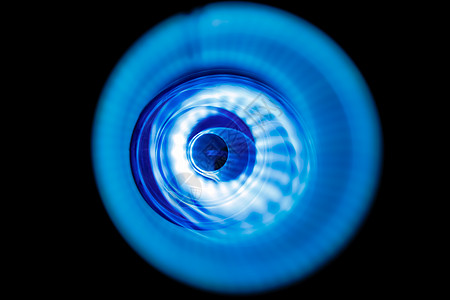 全彩色黑暗中的声波圆圈魔法运动低音体积技术收音机蓝色烟花力量图片