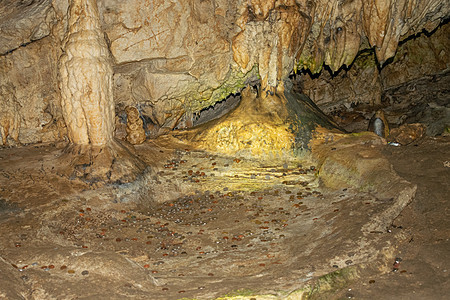 罗马尼亚拉斯诺夫瓦莱亚切塔蒂伊山洞的斯塔勒斯和斯塔拉基岩避难所水滴环境游客石笋鲸鱼岩石瘟疫洞穴旅游图片