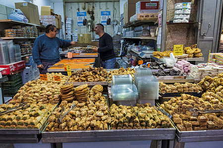 耶路撒冷苏克的糖果甜糖店图片