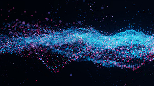 抽象红蓝点丛艺术渲染蓝色电脑科学纹理化学物理生物学网络图片