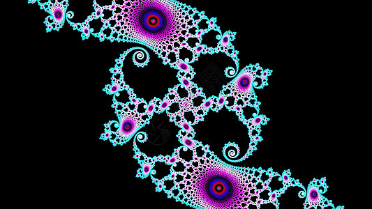 Mandelbrot 分形缩放模式螺旋艺术几何学图片