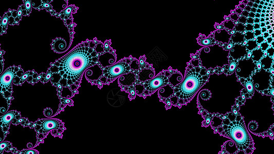 Mandelbrot 分形缩放模式艺术几何学螺旋图片