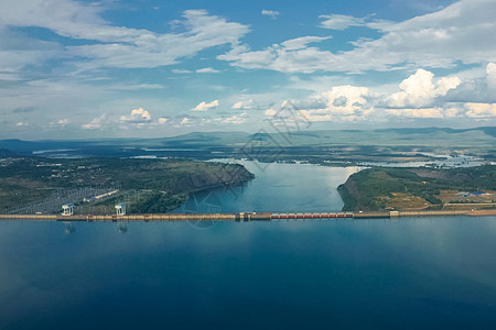 博爱水电站 大坝和河流的景象 工业景观场景工程车站控制发电站发电机水电农村植物水库图片