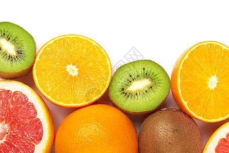 水果果星星食物杂货店热带奇异果红色营养橙子绿色柚子图片