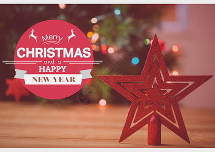 新年快乐圣诞节和新年祝愿的数码合成综合图片 7公寓标识星形星星装饰品季节创造力图形宗教假期图片