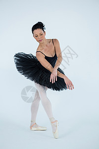 Ballerina 练习芭蕾舞舞蹈演员舞蹈家艺术活力图图姿势现实胡须天赋技术图片