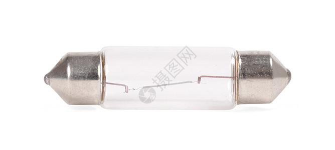 旧玻璃管引信白色管子安全保险丝管状图片