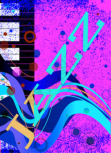 音乐爵士爵士乐风格背景绘画黑色白色插图海报标签俱乐部图形计算机蓝调图片
