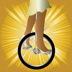 黄金飞溅时的单周期阀门自行车旅行插图车轮车辆骑士骑术大学橡皮图片