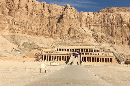 古埃及巨石土的建筑和柱子 古埃及建筑师建筑物石头王朝晴天历史狮身石灰石世界寺庙图片