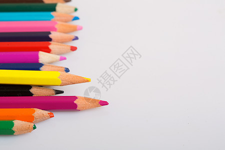 铅笔学习创造力办公室彩虹教育团体艺术大学工具木头图片
