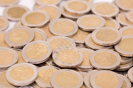 欧元硬币银行通货膨胀商业价格收益交换联盟金子金属销售图片