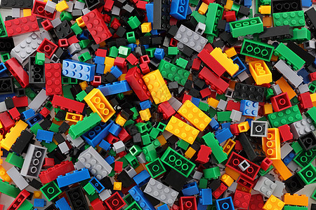 多种颜色儿童建筑构件的拼格齿轮幼儿园积木学习乐趣教育模块蓝色玩具砖块图片